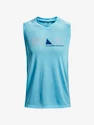 Under Armour  Run Trail Tank-BLU Ujjatlan póló férfiaknak
