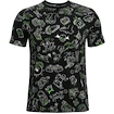 Under Armour  Run Ur Face Off Print SS Black Férfipóló