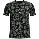 Under Armour  Run Ur Face Off Print SS Black Férfipóló