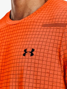 Under Armour  Seamless Grid SS-ORG Férfipóló S