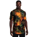 Under Armour  Sport Palm Print SS Cruise Gold Férfipóló