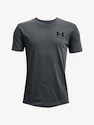 Under Armour  Sportstyle Left Chest SS-GRY Fiúpóló L