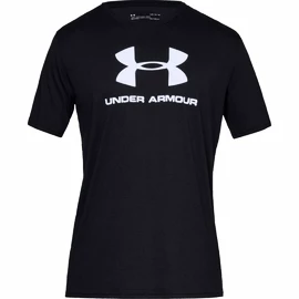 Under Armour SPORTSTYLE LOGO SS Black Férfipóló