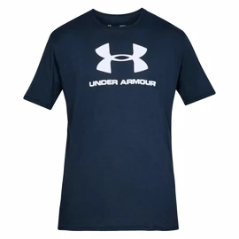 Under Armour SPORTSTYLE LOGO SS Midnight Navy Férfipóló
