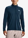 Under Armour  STREAKER HALF ZIP-BLU Férfi-melegítőfelső