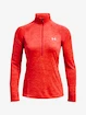 Under Armour  Tech 1/2 Zip - Twist-RED Női melegítőfelső XS