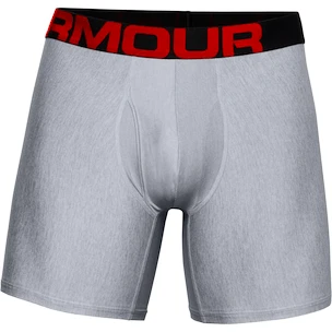 Under Armour  Tech 6in 2Pack Grey  Férfiboxeralsó