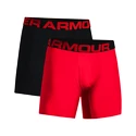 Under Armour  Tech 6in 2Pack Red  Férfiboxeralsó