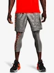 Under Armour  Woven Emboss Shorts-GRY Férfirövidnadrág S