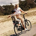 Urban Iki  Junior seat without carrier frame Bincho Black/Bincho Black Kerékpáros gyerekülés