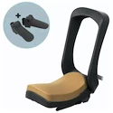 Urban Iki  Junior seat without carrier frame Bincho Black/Kurumi Brown Kerékpáros gyerekülés