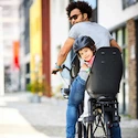 Urban Iki Rear seat Carrier mounting Bincho Black/Kurumi Brown Kerékpáros gyerekülés