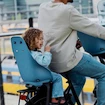 Urban Iki Rear seat Carrier mounting Fuji Blue/Bincho Black Kerékpáros gyerekülés