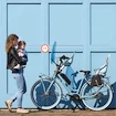 Urban Iki  Rear seat Frame mounting Aotake Mint Blue/Aotake Mint Blue Kerékpáros gyerekülés