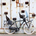 Urban Iki  Rear seat Frame mounting Koge Brown/Bincho Black Kerékpáros gyerekülés