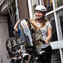 Urban Iki Rear seat Frame mounting Koge Brown/Kurumi Brown Kerékpáros gyerekülés