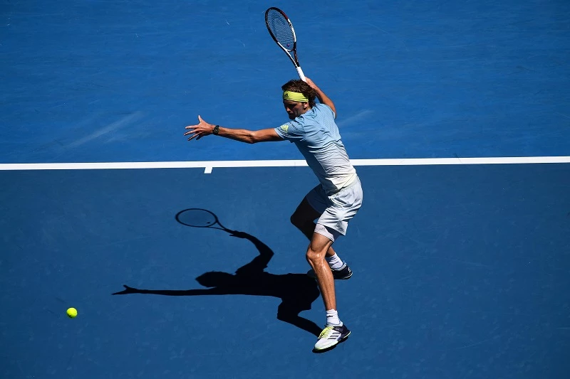 Alexander Zverev az Australian Openen 2017-ben