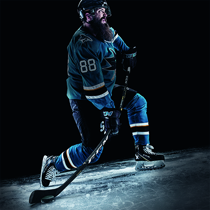 Brent Burns CCM Tacks felszerelésben