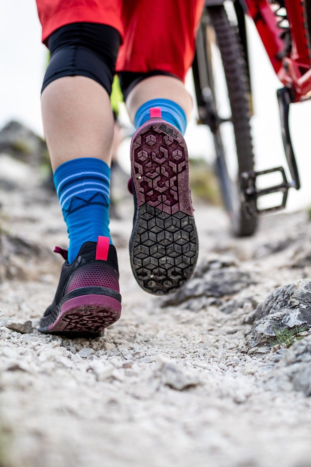 VAUDE Moab fia. All Mountain Bike cipő Passion Fruit