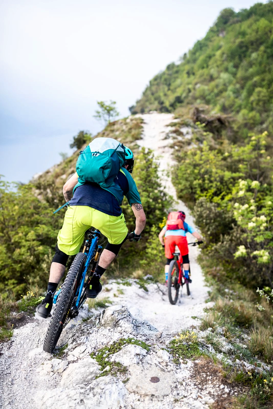 VAUDE Ledro Kerékpáros rövidnadrág Dusty Moss