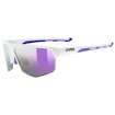 Uvex  Axos Set White Matt/Mir.Purple (S5330818416) Sportszemüveg