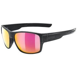 Uvex Esntl Urban Black Matt/Mir. Red (S5330632213) Sportszemüveg