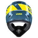 Uvex HLMT 10 kerékpáros sisak, kék/sárga/piros