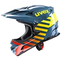 Uvex HLMT 10 kerékpáros sisak, kék/sárga/piros