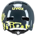 Uvex Kid 3 Dirtbike Grey-Lime (S4148191100) Gyereksisak