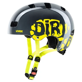 Uvex Kid 3 Dirtbike Grey-Lime (S4148191100) Gyereksisak