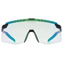 Uvex  Pace Stage S V Black Matt/Mir.Green (S5330842207) Sportszemüveg