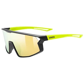 Uvex Skyryse Jr. Black-Yellow Matt/Mir.Yellow (S5330762616) Sportszemüveg