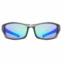 Uvex Sportstyle 211 Smoke Mat/Mirror Green (Cat. 3) Sportszemüveg