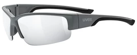 Uvex Sportstyle 215 Grey Mat/Litemirror Silver (Cat. 3) Sportszemüveg