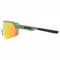 Uvex  Sportstyle 227 Olive Mat/Mirror Red (Cat. 3) Sportszemüveg