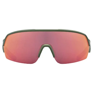 Uvex  Sportstyle 227 Olive Mat/Mirror Red (Cat. 3) Sportszemüveg