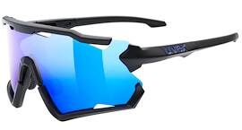 Uvex  Sportstyle 228 Black Mat/Mirror Blue (Cat. 2)  Sportszemüveg