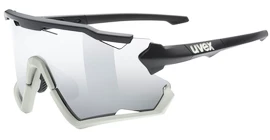 Uvex Sportstyle 228 Black Sand Mat/Mirror Silver (Cat. 2) Sportszemüveg