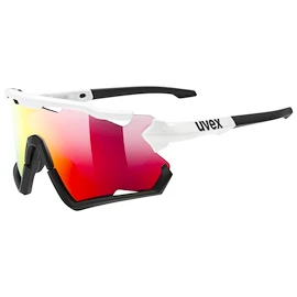 Uvex Sportstyle 228 White Black/Mir.Red (S5320678206) Sportszemüveg