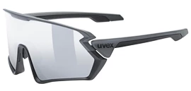 Uvex Sportstyle 231 Grey Black Mat/Mirror Silver (Cat. 2) Sportszemüveg