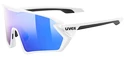 Uvex  Sportstyle 231 White Mat/Mirror Blue (Cat. 2)  Sportszemüveg