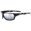 Uvex  Sportstyle 232 P Black Mat / Polavision Mirror Silver (Cat. 3) Sportszemüveg