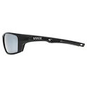 Uvex  Sportstyle 232 P Black Mat / Polavision Mirror Silver (Cat. 3) Sportszemüveg