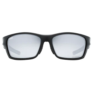 Uvex  Sportstyle 232 P Black Mat / Polavision Mirror Silver (Cat. 3) Sportszemüveg