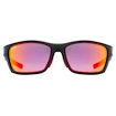 Uvex Sportstyle 232 P MAT Black/Red Sportszemüveg