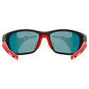 Uvex Sportstyle 232 P MAT Black/Red Sportszemüveg