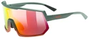Uvex  Sportstyle 235 Moss Green Grapefruit Mat/Mirror Red (Cat. 2) Sportszemüveg