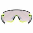 Uvex  Sportstyle 236 Set Black Lime Mat/Mirror Yellow (Cat. 2) + Clear (Cat. 0) Sportszemüveg