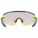 Uvex  Sportstyle 236 Set Black Lime Mat/Mirror Yellow (Cat. 2) + Clear (Cat. 0) Sportszemüveg