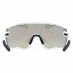 Uvex  Sportstyle 236 Small Set White Mat/Mirror Red (Cat. 2) + Clear (CAT. 0) Sportszemüveg
